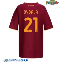 Maglie da calcio AS Roma Paulo Dybala #21 Prima Maglia Femminile 2025-26 Manica Corta